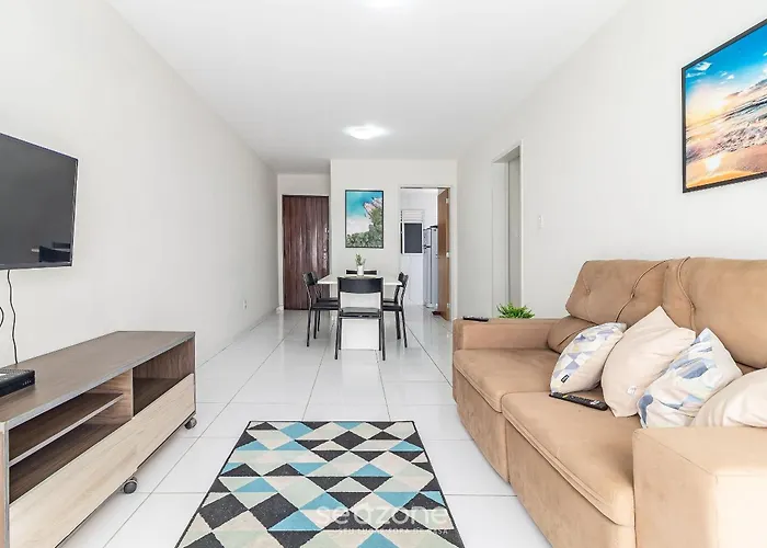Bonito Apto A 300M Da Praia De Jatiuca Sba0401